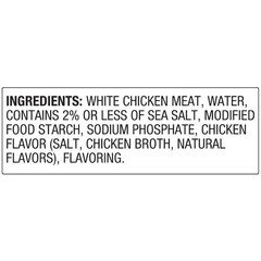 Great Value Premium White Chicken, 2.6 oz, 5 Pack
