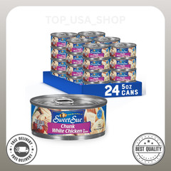 Sweet Sue Canned Chicken Breast with Rib Meat in Water – 11g Protein per