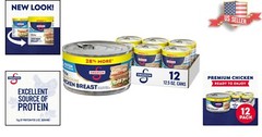 Swanson Chunk Canned Chicken Breast – 12.5 oz, Ready-to-Eat Convenience