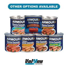 12x Cans Armour Star Chicken Flavor Vienna Sausages | 4.6oz | Fast Shipping!