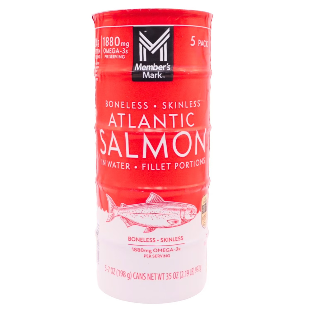 Member’s Mark Canned Atlantic Salmon, 7 oz., 5 pk.