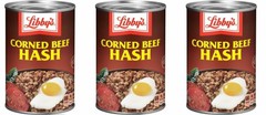 Libby’s Corned Beef Hash 15 oz ( Pack of 3 ) ~ Exp 9/2024