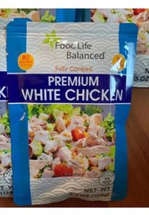 Food Life Balanced Premium White Chicken – 4.5 oz Each ——– Pack of 9——-