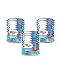 Wild Caught Sardines in Water 3.75oz Cans Pack of 18 Canned Fish – US