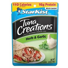 StarKist Tuna Creations, Herb & Garlic Tuna, 2.6 oz