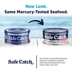 Safe Catch Canned Lowest Mercury Limit Albacore Tuna Fish No Salt Added Wild …