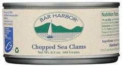 Ocean Fresh All-Natural Chopped Clams, 6-Pack of 6.5 oz Cans – Healthy Delight