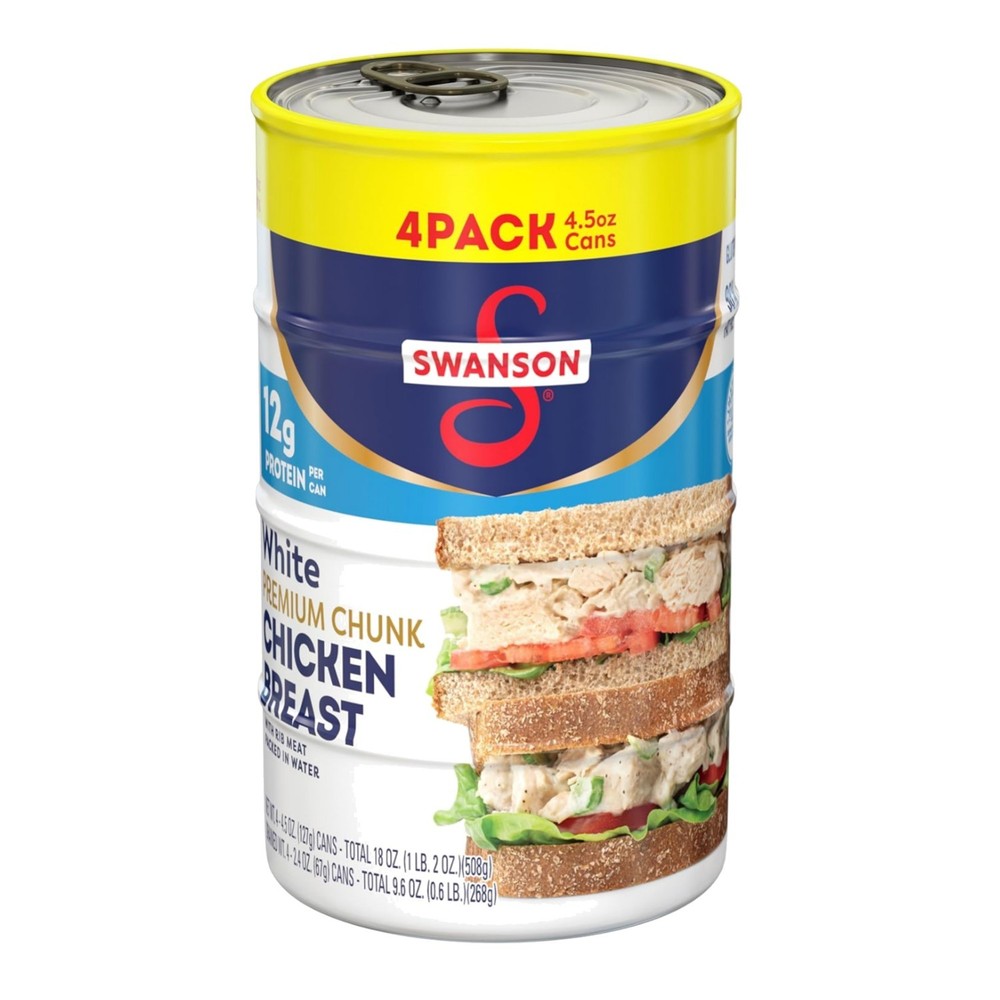 Swanson Canned Chicken a la King with White and Dark Chicken Meat, (5 Pack)
