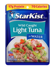 Starkist Light Tuna in Water Pouch (2.6 Oz – 12 Pack) Ready to Eat, Wild Caught,
