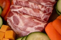 Italian Style Hot Capicola/Capocollo “Copa” Chunk 3.5Lbs – 4Lbs Average Weight