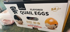 The SnakYard Flavored Quail Eggs Stewed Ready to Eat 54 Pack 400g