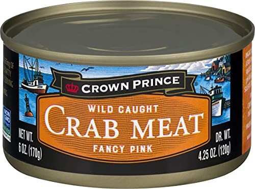 Fancy Pink Crab Meat 6-Ounce Cans Pack of 12