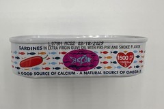 Bela Sardines Lightly Smoked Organic Cayenne Pepper