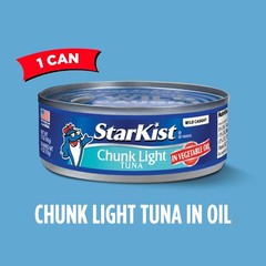 Chunk Light Tuna in Oil – 5 Oz Can