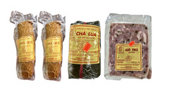 Cooked Pork Rolls (1 Cha Lua, 1 Gio Thu & 2 Cha Que) សាច់ប៉ាតេ