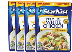 StarKist Premium White Chicken – 2.6 oz Pouch ( Pack of 4 )