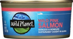 Wild Planet Wild Pink Salmon, 6 Ounce