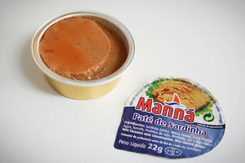 Cans Sardine Spread Manna Portuguese 20x22g Portugal Fish Pate 528g 17oz 1.16lbs