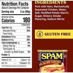 Spam Hickory Smoke🔥12 Ounce Can (Pack of 3)