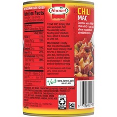 Chunky Beef Chili with Beans, No Artificial Ingredients, 15 Oz Pack of 6