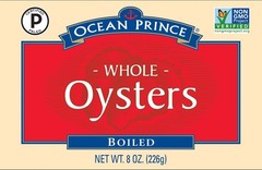 Ocean Prince Boiled Oysters, 8-Ounce Cans (Pack of 12)