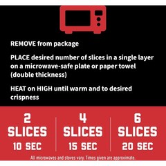 Hormel Black Label Fully Cooked Bacon10.5 Ounce Pack of 1