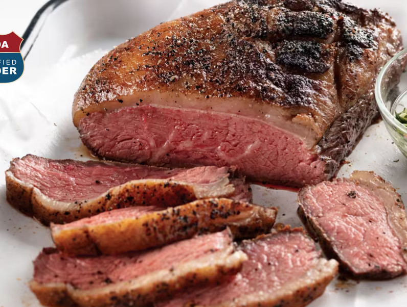 (2) 36 Ounce Top Sirloin Cap Roasts