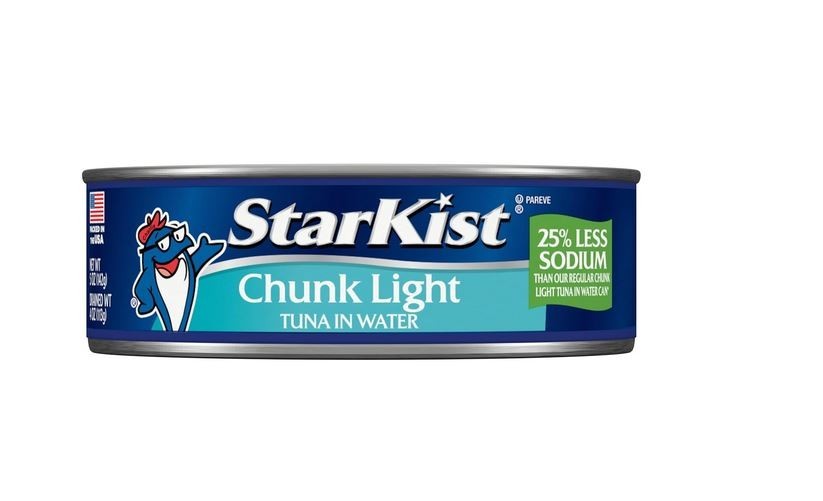 StarKist 25% Less Sodium Chunk Light Tuna in Water – 5 oz Can (Pack of 24)