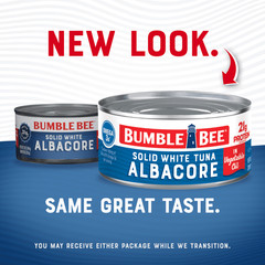 (6 pack) Bumble Bee Solid White Albacore Tuna in Oil, Wild Caught, 12 oz