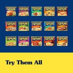 (3 pack) SPAM with HORMEL Bacon, 12 oz Aluminum Can, 7G Protein Canned Meats