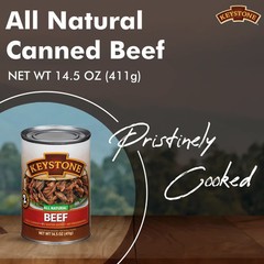 Keystone All Natural Beef, 14.5 oz Can