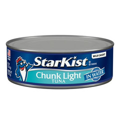 (6 pack) StarKist Chunk Light Tuna in Water,Wild Caught,20gProtein,5oz,8 CANS