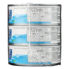 Canned Albacore Tuna 5 Ounce 6 Pack No Salt Added Water Packed Wild Caught Pole