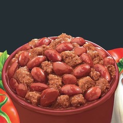 Dennison’s CHUNKY Chili Con Carne with Beans Dennisons 15oz Can (Pack of 6)