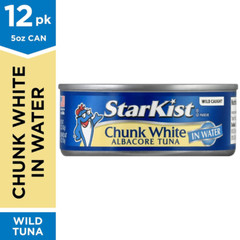 Chunk White Albacore Tuna in Water – 5 oz Can (Pack of 12)