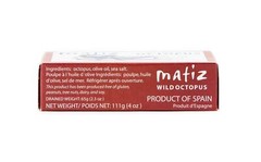 Matiz Wild Caught Octopus in Olive Oil 4oz Hand Packed Spanish Seafood