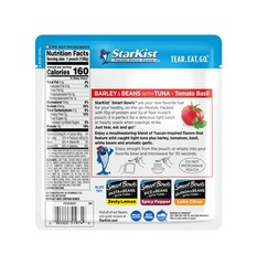 Smart Bowls Tomato Basil, 4.5 oz Pouch (Pack of 12) – Features Barley & Beans…