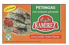 4 x Ramirez – Small Sardines “Petingas” in Spicy Tomato – Product of Portugal