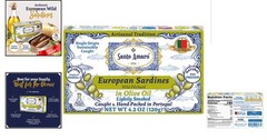 High-Protein Canned Sardines in Pure Olive Oil – 12-Pack, Sustainably Sourced