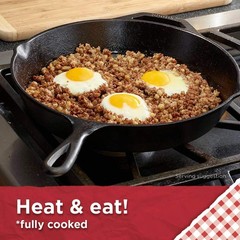 Savory 14oz HORMEL Roast Beef Hash – Protein-Packed 12 Cans for Quick Meals