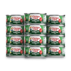 Chicken of the Sea Chunk Light Tuna in Oil, Wild Caught Tuna, 12-Ounce Cans 24