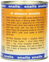 Consul Extra Large Escargot Snails, 72 Ct 28 Oz Can
