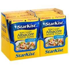 StarKist White Albacore Tuna Pouch in Water 2.6 Ounce Pack of 24
