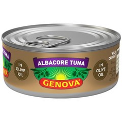 Genova Premium Albacore Tuna in Olive Oil, 5 Ounce Cans 5 (Pack of 12)
