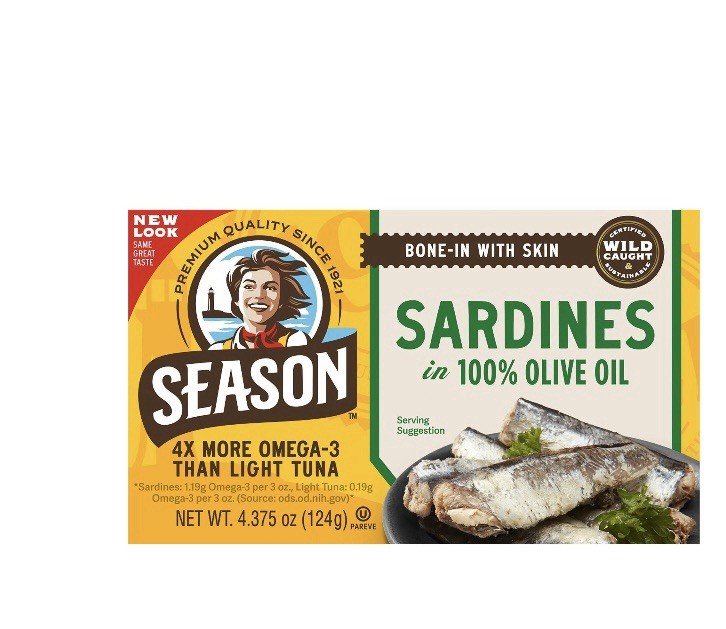 Season Wild Caught and Sustainable FishSardines, 10 pk./4.375 oz.