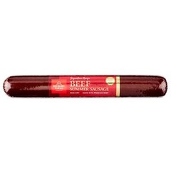 Party-Size Signature Beef Summer Sausage, 26 ounces | Great for Snacking, Gif…