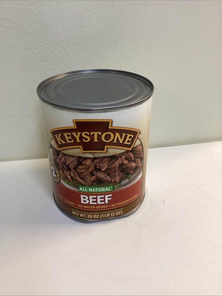 Keystone All Natural Beef, 28 oz Can Dented.Exp 01/26/2027