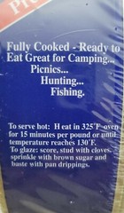6 PACKS-16 0z DAK Premium Ham Fully Cooked water added Ready to eat Picnic Food