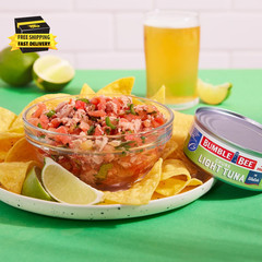 Chunk Light Tuna in Water, 5 Oz Cans (Pack of 24) – Wild Caught Skipjack Tuna –