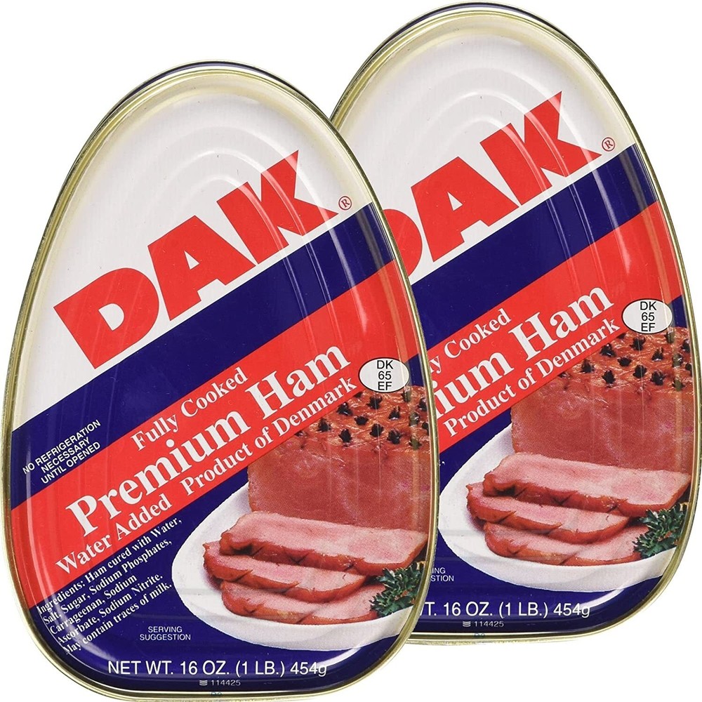 Ham Premium 2-16oz Fiambre Cerdo Jamonilla Sandwich Spread PR SpanishPR